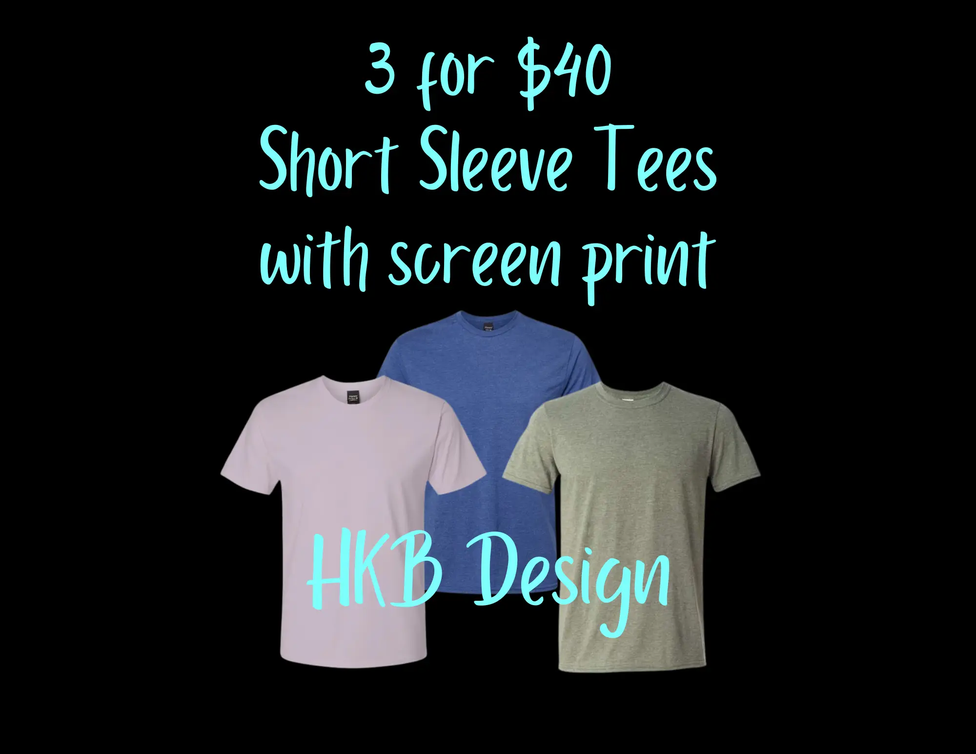 Flash Sale S to 6X 3 for 40