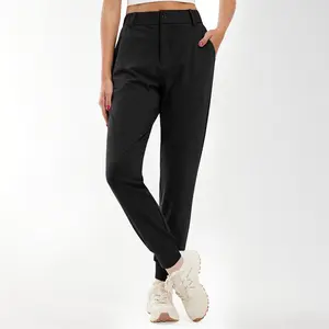 Libin Women's 4-Way Stretch Golf Joggers Pants with Pockets, Tapered Athletic Running Sweatpants, Work Dress Casual Slacks