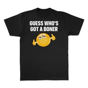 Guess Who's Got T-Shirt Unisex Short Sleeve Streetwear Casual Graphic Tee Meme Statement Wear Top for Men Women Gift Funny Statement Shirt Made In USA
