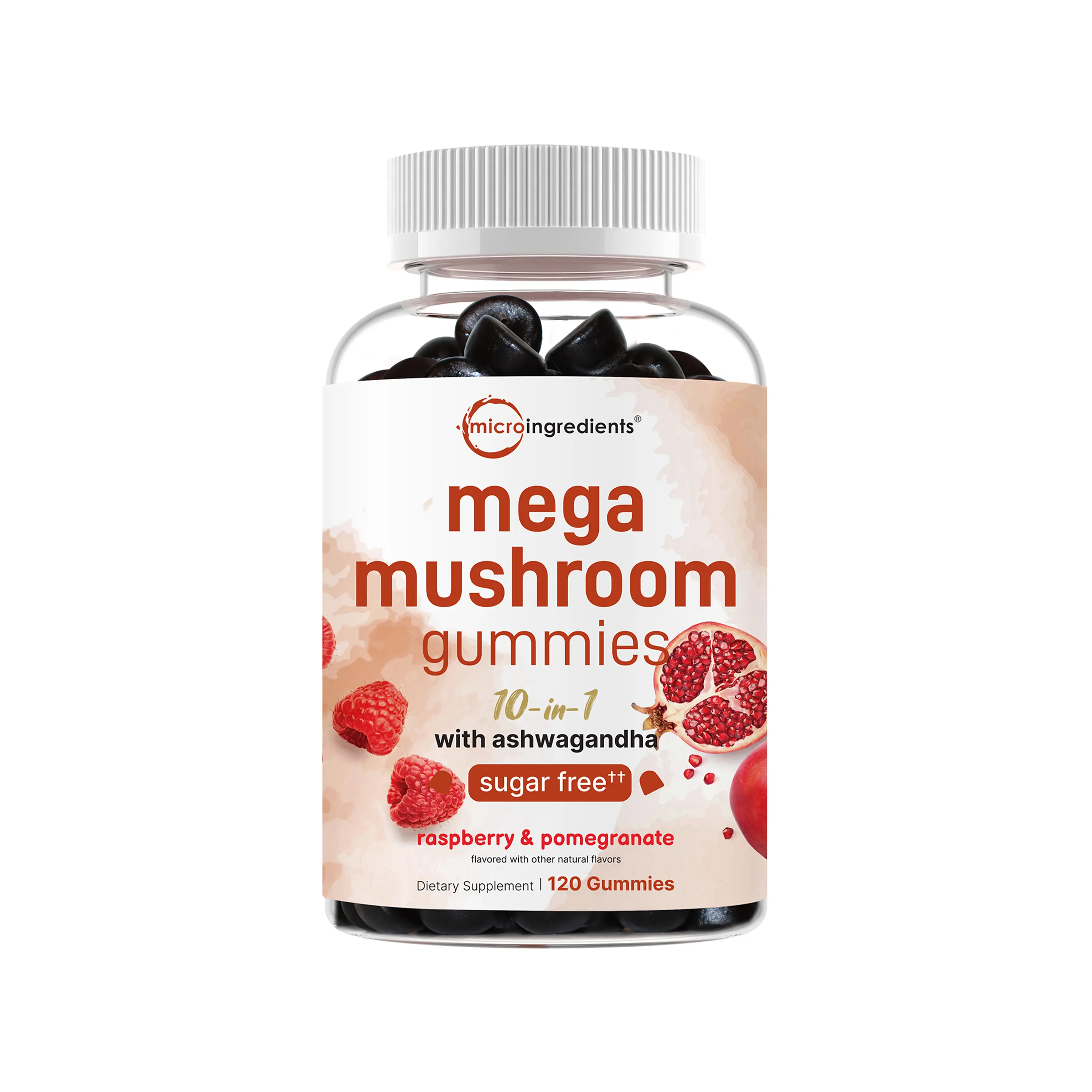 Micro Ingredients Mega Mushroom Gummies, 120 Count Micro Ingredients Mega Mushroom Gummies, 120 Count