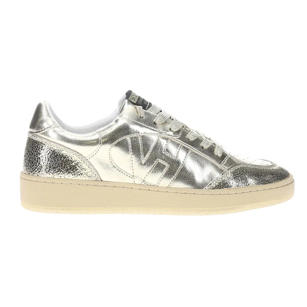 Vintage Havana Womens Quick Metallic Slip On Sneakers Shoes Casual - Gold