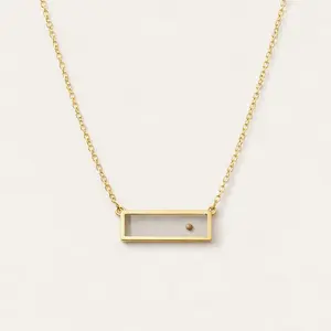 Quiet Strength Mustard Seed Necklace | Symbol of Growth & Inner Strength | Minimal Resin Pendant