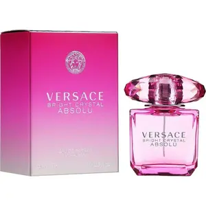 VERSACE Bright Crystal Absolu EDP Perfume Spray for Women, 1.0 fl oz, Raspberry-Infused, Long-Lasting Scent, New in Box