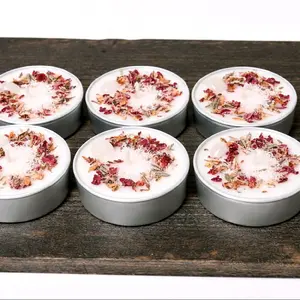 Attractive Love or Spice up Love Tea Lights set Of 6 Candle Gift Set Decor