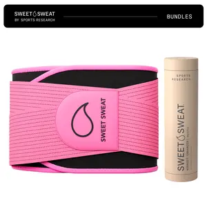 Sweet Sweat Gel Vanilla (6.4oz) + Pro Series Waist Trimmer Bundle
