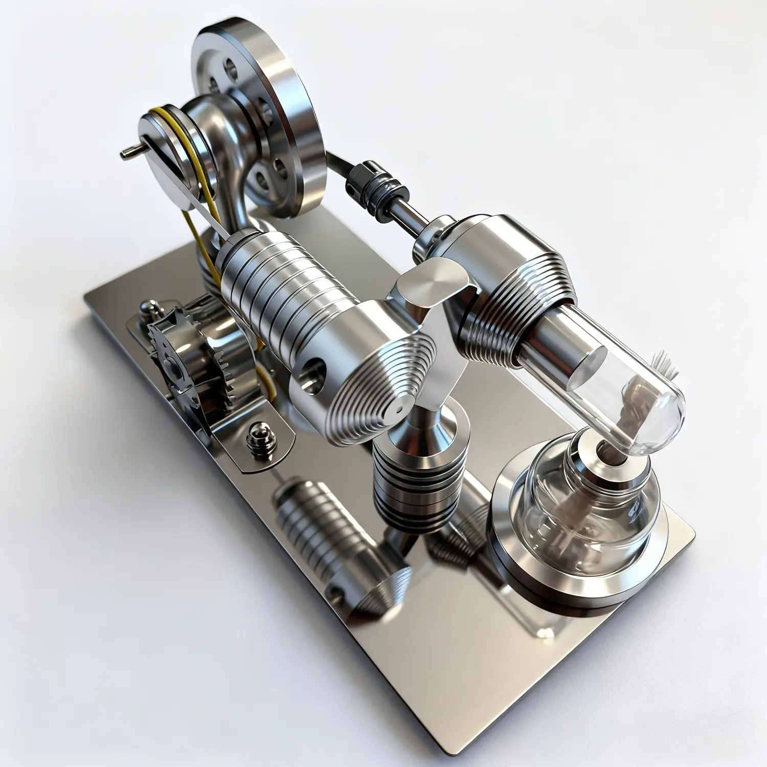 Sterling Engine Model, Science Experiment Supplies, Heat Energy Conversion, Steam Engine Model, Educational Toy, DIY Kit, Stirling Engine