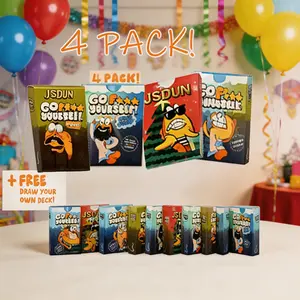 Grown-Up Style – 3-in-1 Hilarious Adult Card Game Set | 156 Cards, 39 Unique Pairs | Sassy Party Fun for 2+ Players | Perfect for Game Night, Couples, & Gag Gifts"