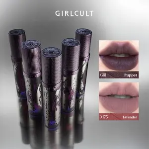 GIRLCULT Moisturizing Matte Lipstick, Long Lasting Easy Coloring Lip Sticks, Suitable for All Occasions Lip Makeup, Girls & Women Makeup Accessories