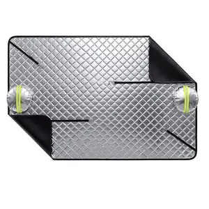 Upgrade Universal All-Season Car front Sunshade Windshield&Snow Cover,Dust Rain Ice Frost Guard Protector, Suitable for Extra-large SUV Cars  (89''X58'')