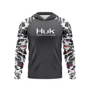 Mens UPF 50+ Fishing Shirts, Long Sleeve UV Sun Hoodie, Hiking Running Swim Athletic Workout Shirt jacket casual