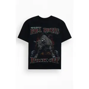 PacSun Men's Professional Bull Riders T-Shirt - Multicolor