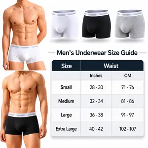 3 Pcs Men's Soft Cotton Stretch Boxer Briefs Trunks Classic Fit Menswear Underwear White Grey Black