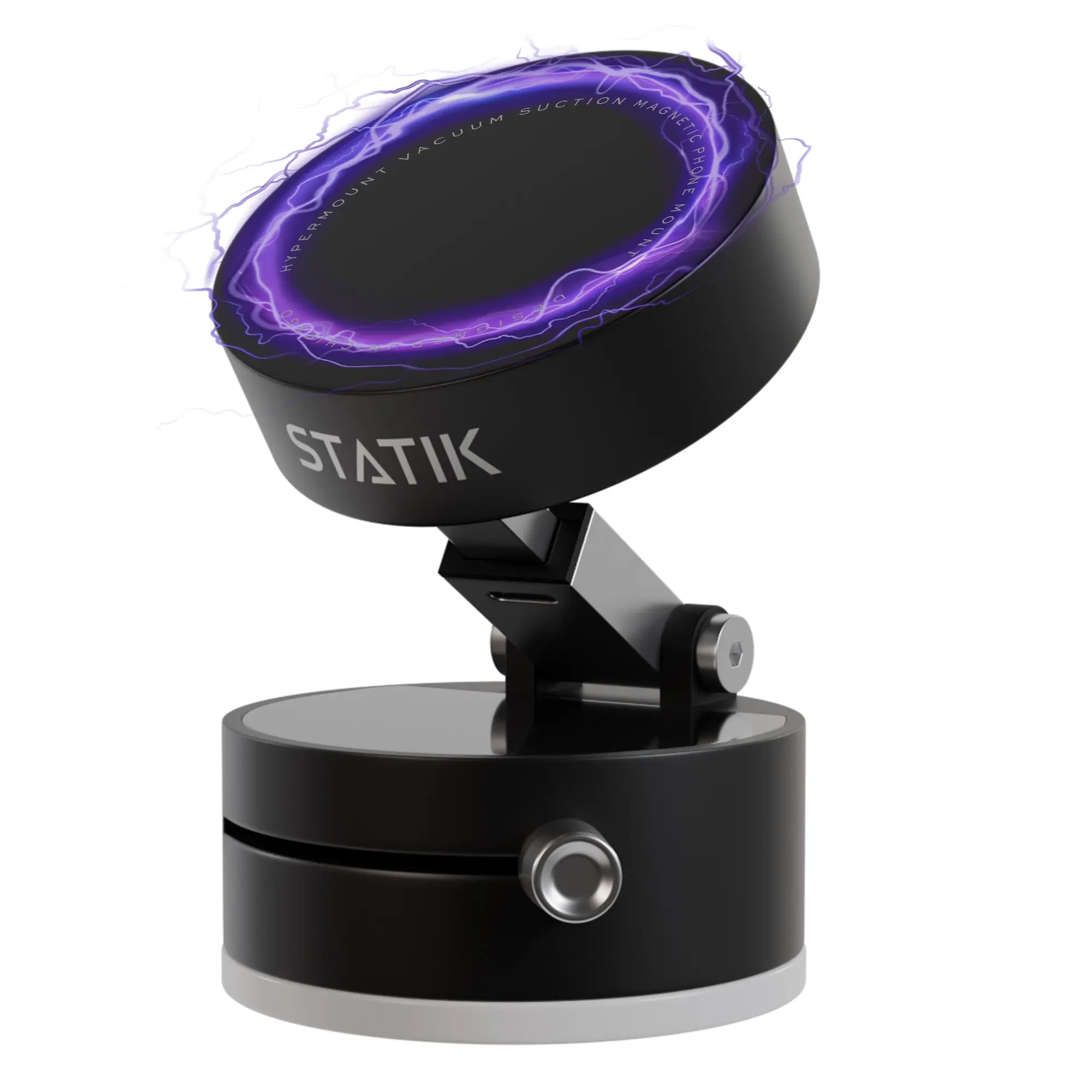 STATIK HyperMount Vacuum Car Mount Compatible with All Smart Phones iPhone or Android LP Universal Vehicle Holder