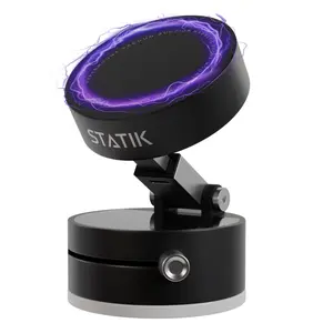 STATIK HyperMount Vacuum Car Mount Compatible with All Smart Phones iPhone or Android LP Universal Vehicle Holder