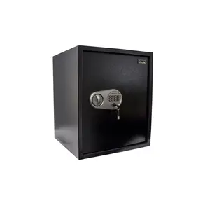 212 MAIN QualArc NOCH-46EL Home Security Safe - 18 in., 2.0 cu. ft. Pry-Proof Steel Safe Box with AA-Powered Reprogrammable Digital Lock, Black