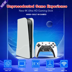 NEW Q10 se Game Stick  Video game console retro 4K home console 2.4G doubles Wireless game controller supporting