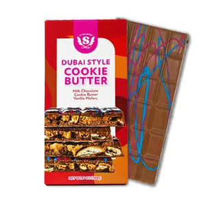 IT'SUGAR Cookie Butter Milk Chocolate Bar 7oz Candy Bar Crunchy