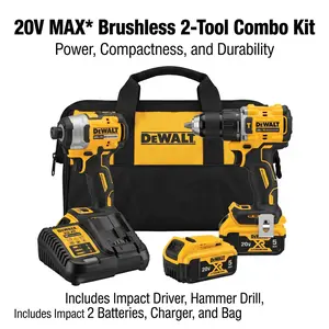 Dewalt DCF850 & DCF805 20V Combo Kit For Electricians & Framers
