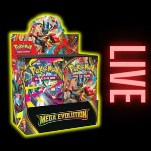 Pokemon: Mega Evolution Booster Box (LIVE)