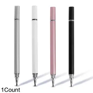 2-in-1 Stylus Pen: Touchscreen Pen, Universal Capacitive Touch Screen Stylus for Tablets & Phones. Precision Writing & Drawing, Portable Dual-Function Digital Pen for iPad, Samsung, Android. Perfect for Note-Taking, Sketching, and Graphic Design.