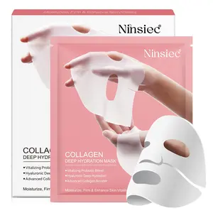 Night Hydrating Face Mask, Collagen Gel Mask, Moisturizing and Nourishing, Locks in Water, Facial Spa Treatment, Skin Care Essential