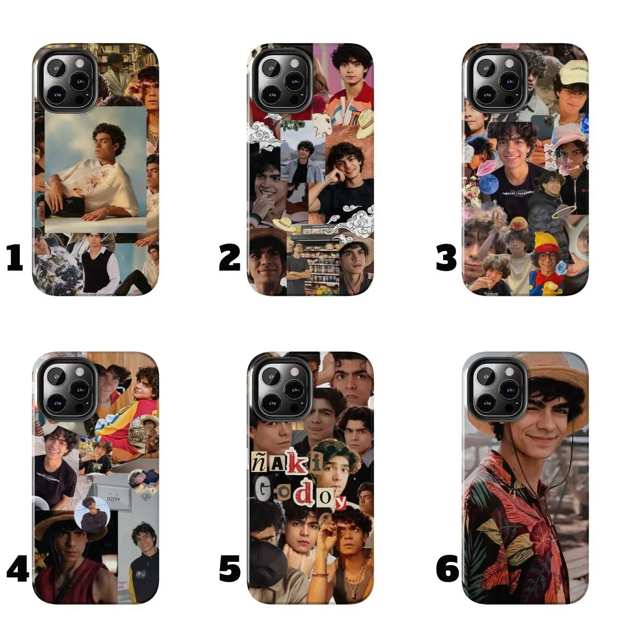 Iñaki Godoy Phone Case v2 Touch - Luffy Live Action Actor | One Piece Netflix Fan Case Compatible with iPhone 17, 16, 15, 14, 13, 12, 11, X & Samsung Galaxy 🏴‍☠️📱