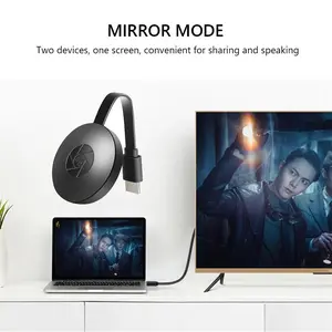 Full HD 1080P Mobile Wireless TV Stick - Wired-Wireless WIFI Video Receiver Dongle Adapter, Portable Phone Casting Device for Smartphones, Android/iOS TV Boxes