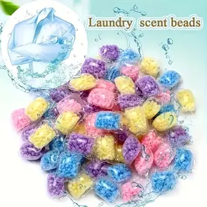Family Pack 99 Colorful Laundry Scented Beads, Long-Lasting Fragrance, Ideal for Home, Dorms, Commercial Laundries, Travel Apartments