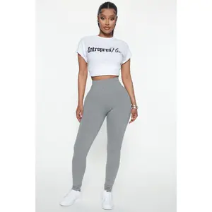 Almost Every Day Leggings - Heather Grey