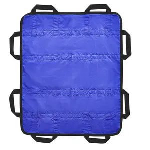 Spring new arrivals Positioning Bed Pad 48"x40" Patient Transfer Sheet & 8 Reinforced Handles