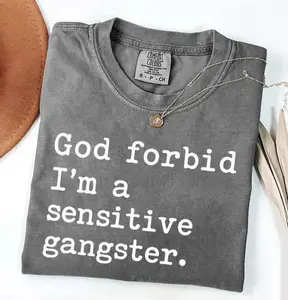 Comfort Colors Sensitive Gangster TShirt, Funny Amaya Papaya Quote Tee, God Forbid I'm a Sensitive Gangster TShirt, Love Island USA Season 7 Tee
