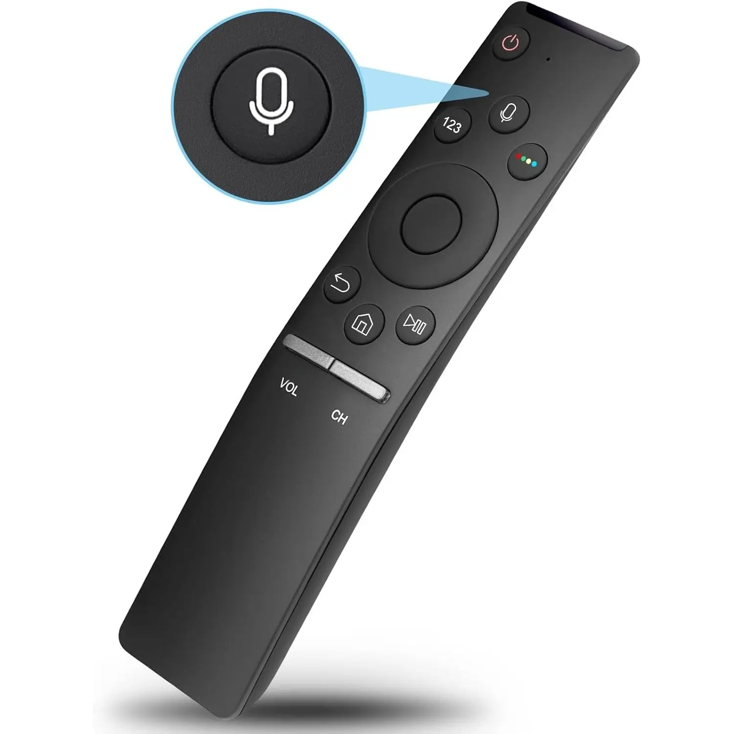 Samsung Smart TV Remote Control Voice Replacement Function, New Upgrade Bn59-1266a Model, Compatible with Voice Enabled Samsung Remotes