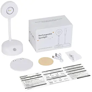 Wireless Battery Operated Picture Lights Set of 2, Motion Sensor Art Display Light with Rotatable Tube, Stepless Dimming Painting Light for Frame, Artwork, Wall Decor