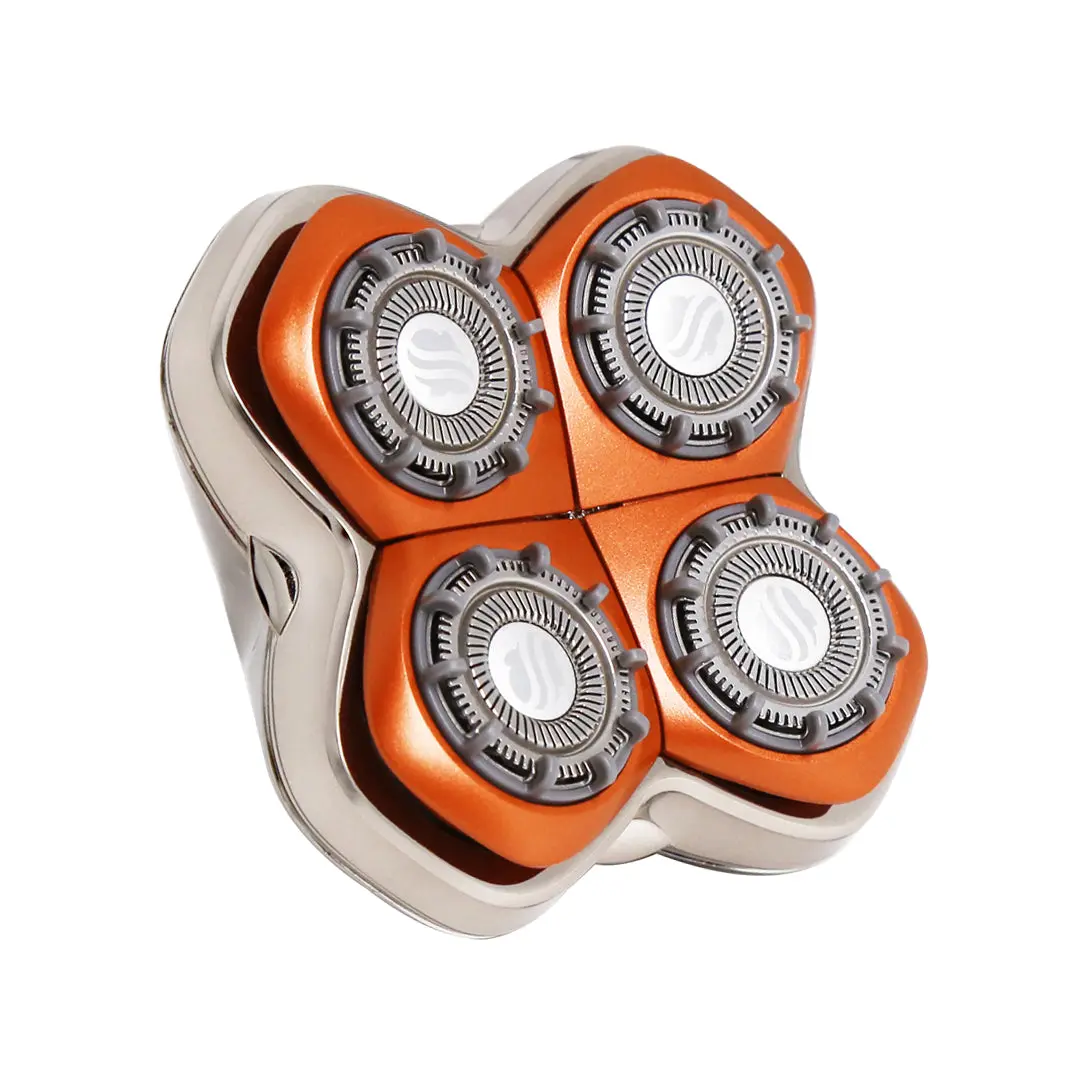 Rugged Baron™ 4 Head Replacement Blade | Compatible with all Skull Shaver models