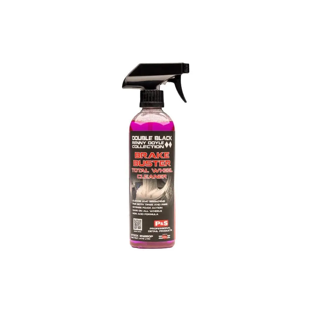 [Brake Buster] Wheel Cleaner, Effective for Dirt, Oil, Stains Removal, Targets Accumulated Grime for Automotive & Motorcycle Tires & Accessories