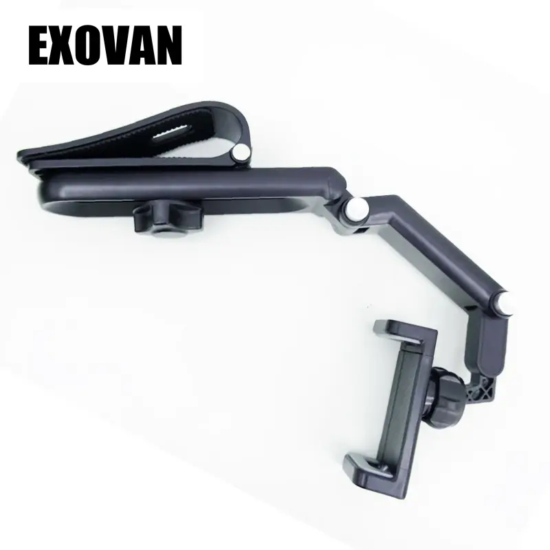 New 1080° Multi-function Sun Visor Universal 360 Degree Rotating Phone Holder Suitable for Any Scene Car Holder - Rotatable and Retractable, Auto Accessories, Accessories For Car, Rotating Car Mount, Multifunctional Car Accessories