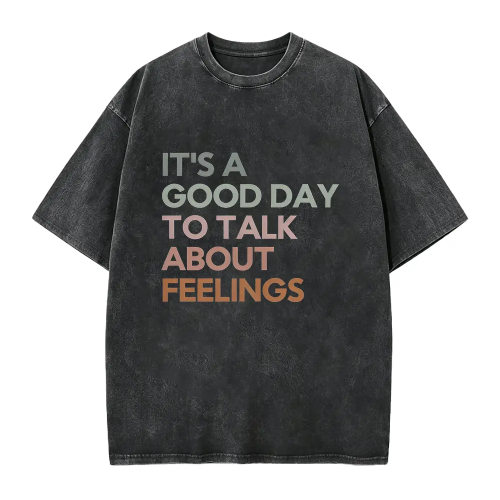 It's Good Day To Talk About Feelings Shirt, Funny Therapist Shirt, School Counselor Shirt, Mental Health Shirt, Psychologist Gift