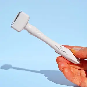 beautimate Adjustable Derma Stamp - Professional Skin Care Tool for Face, Hair and Beard - Best Derma Roller Alternative for Collagen Boost