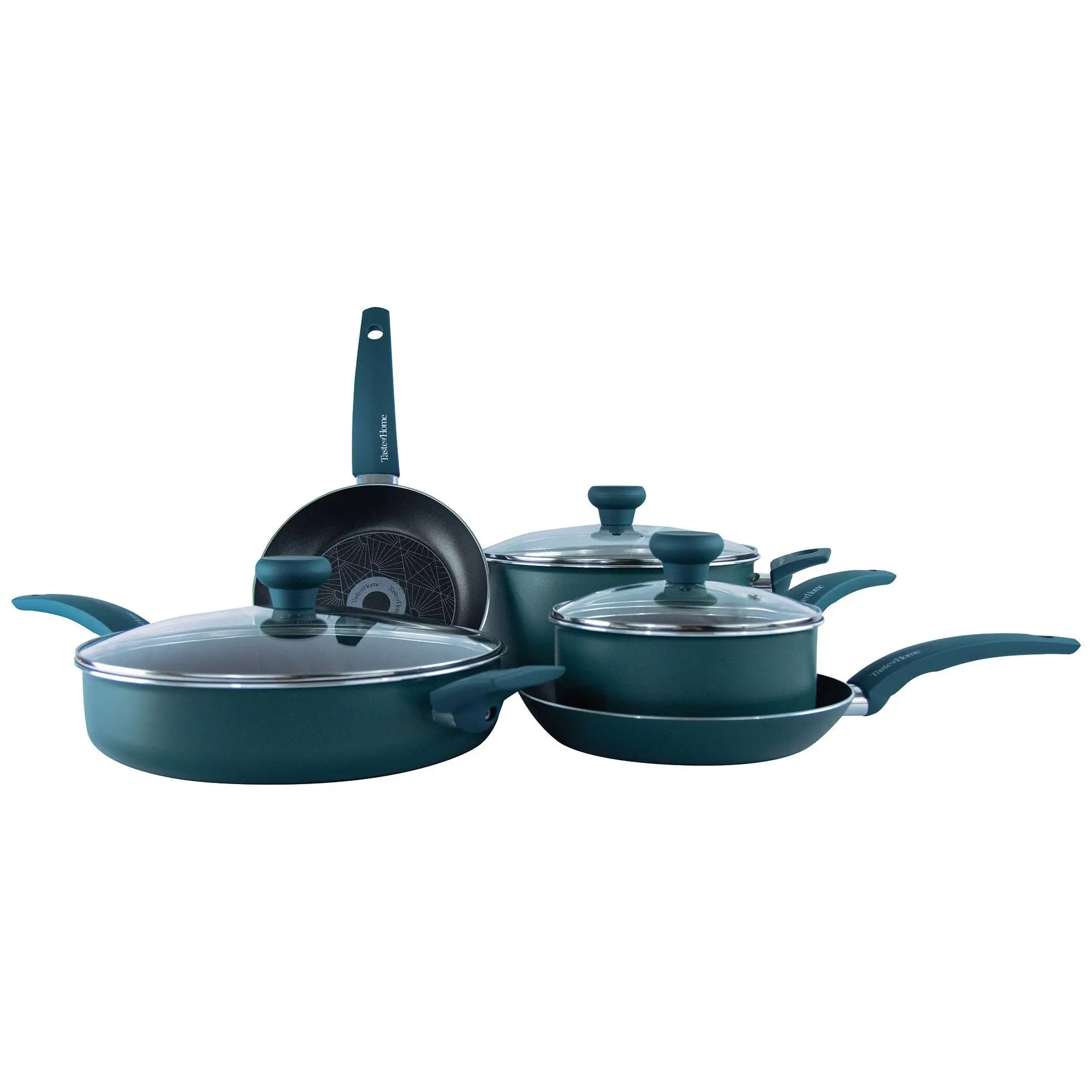 Taste of Home 8-Piece Nonstick Aluminum Cookware Set