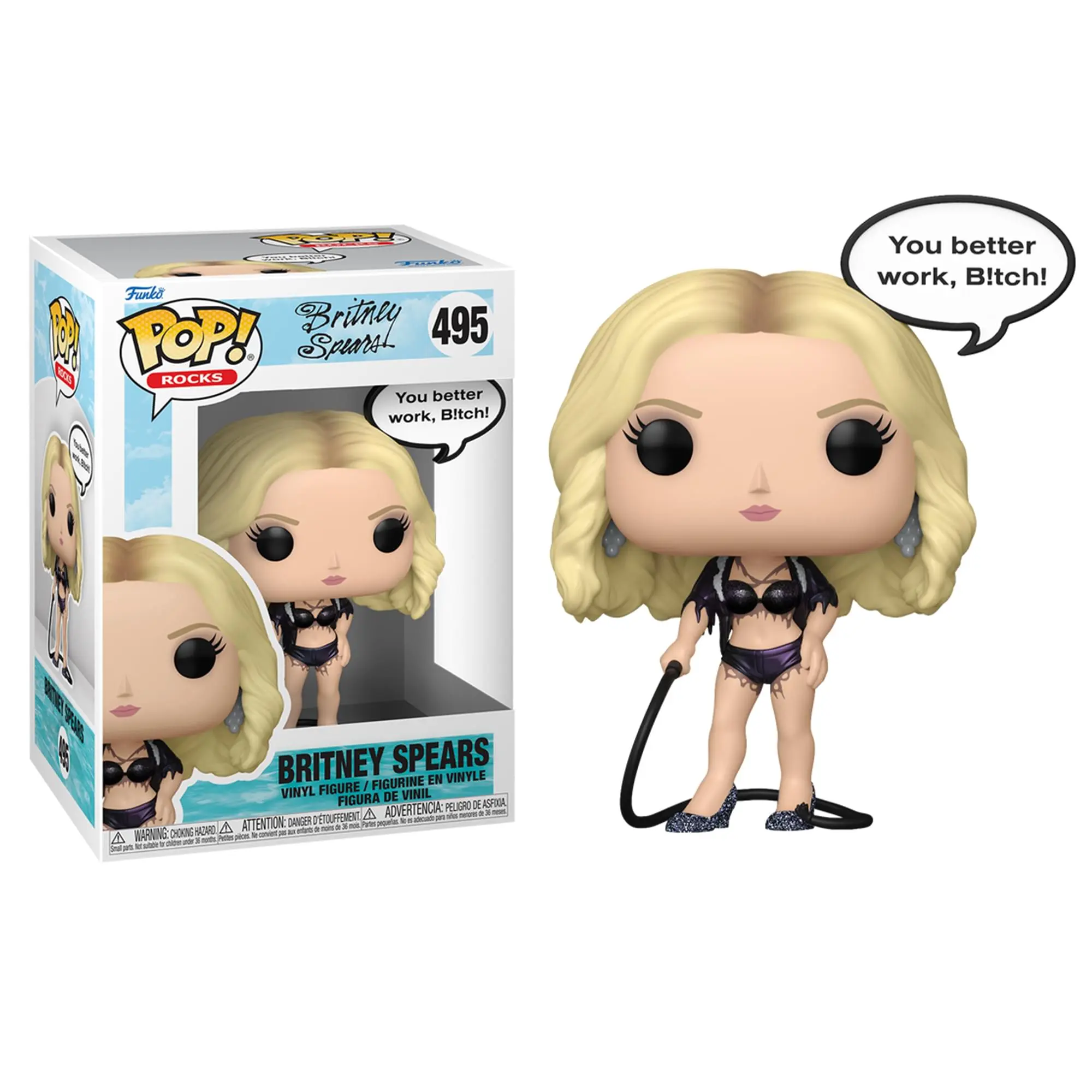 Funko POP Rocks | Britney Spears "You Better Work, B!tch"