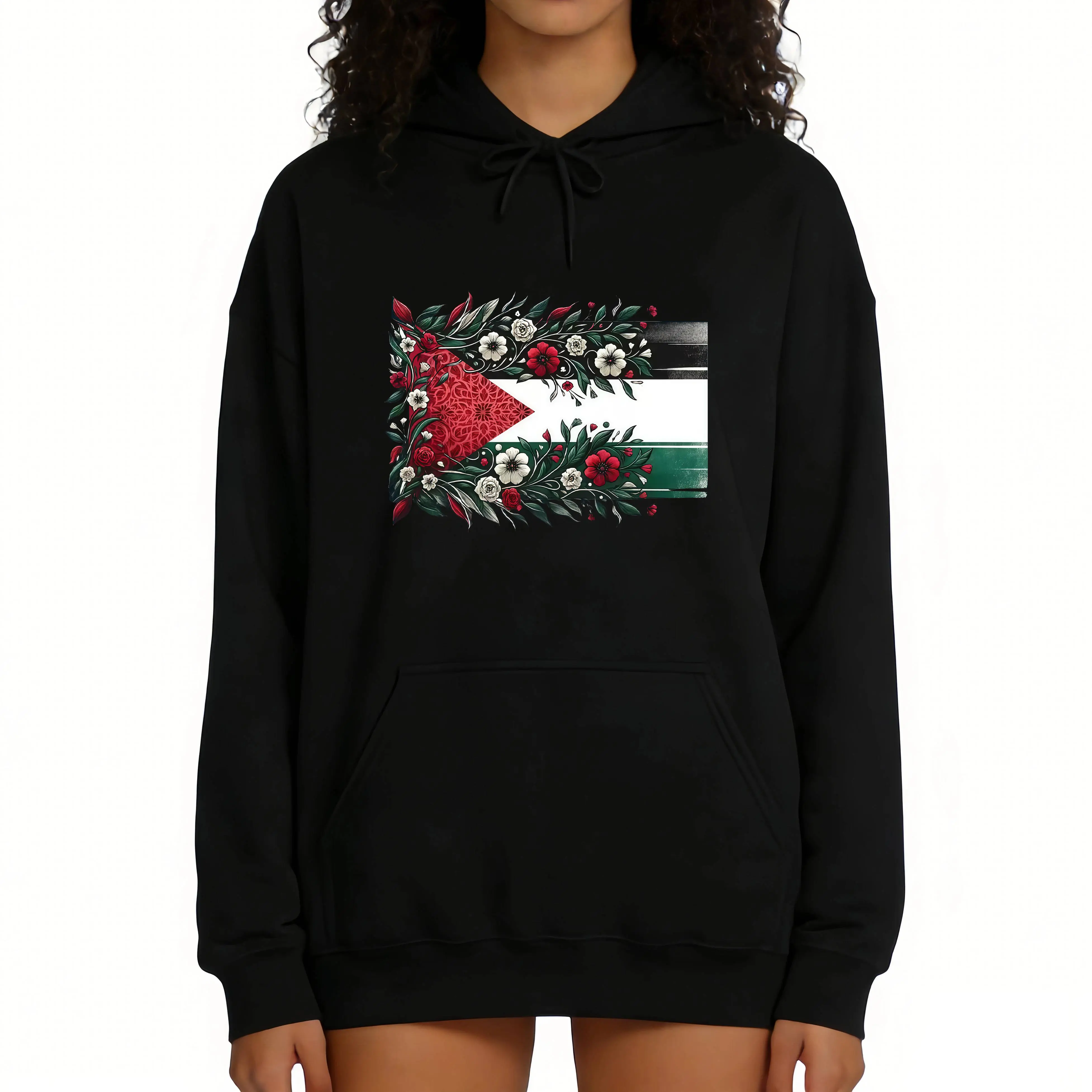 Palestine HoodiePalestine Hoodie Fashion Women Harajuku Aesthetic Graphic Palestina Hoodies Classic Unisex Vintage Sweatshirts
