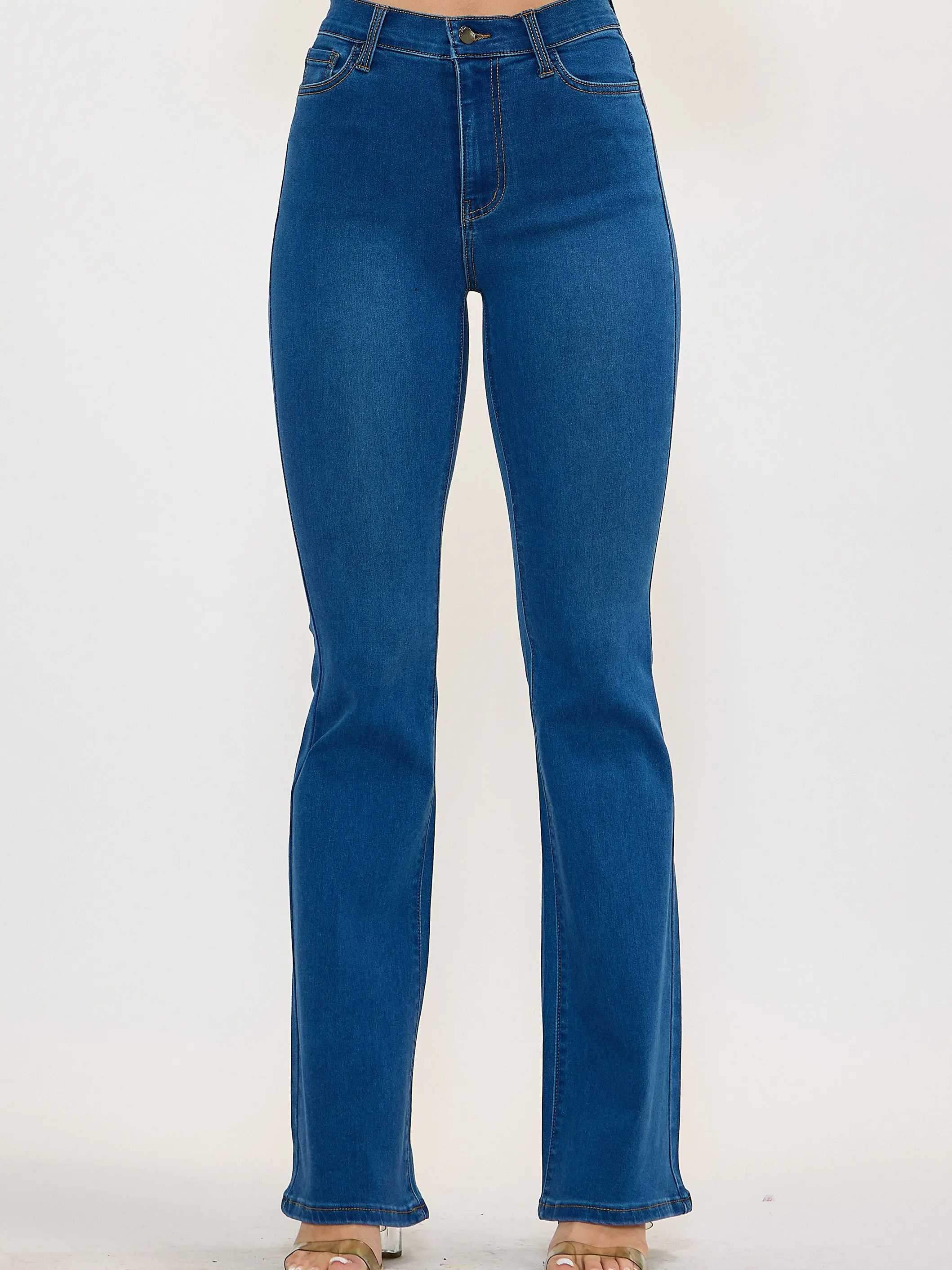 [P6043] Office Core Bootcut Jeans