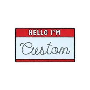 Nametag Personalized Patch