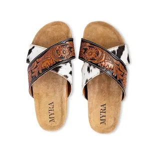 Nevada Hand-Tooled Women’s Sandals