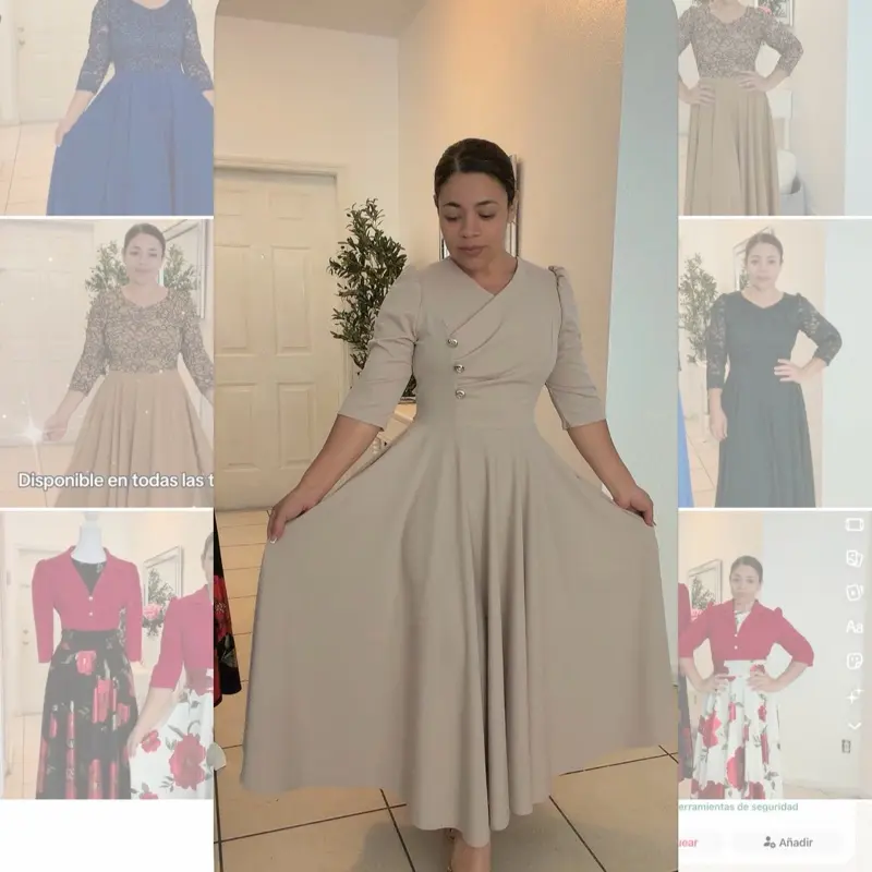 Dress elegant para iglesia
