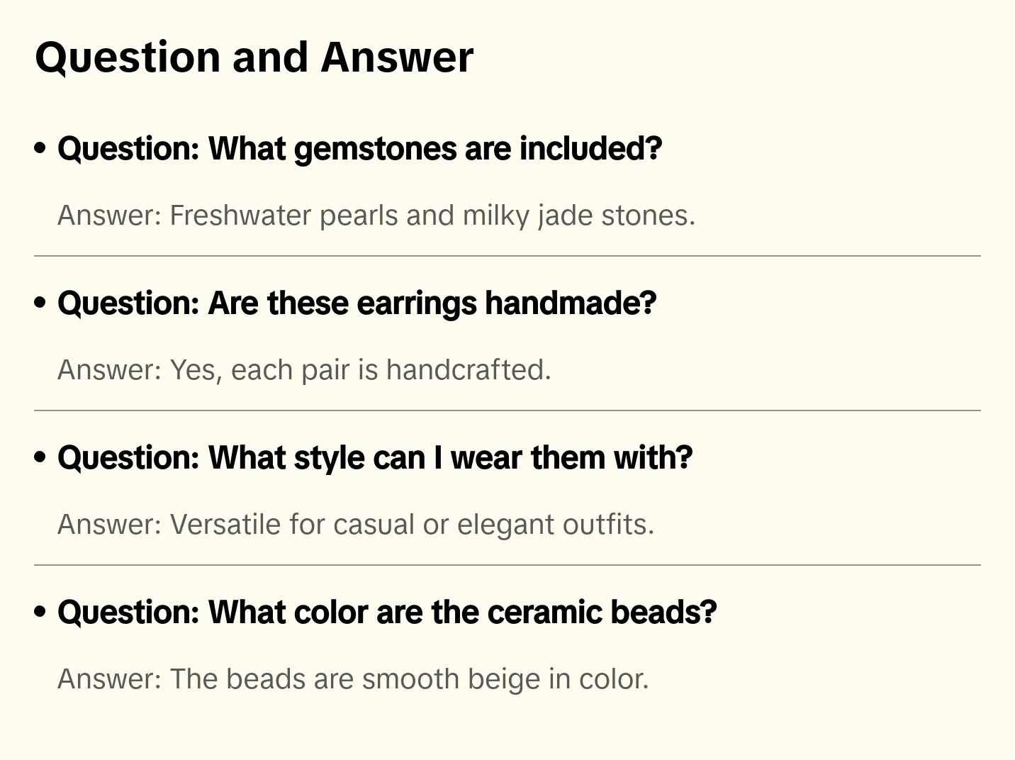 Elegant Sands Earthy Toned Drop Earrings Elegant Sands Earthy Toned Drop Earrings