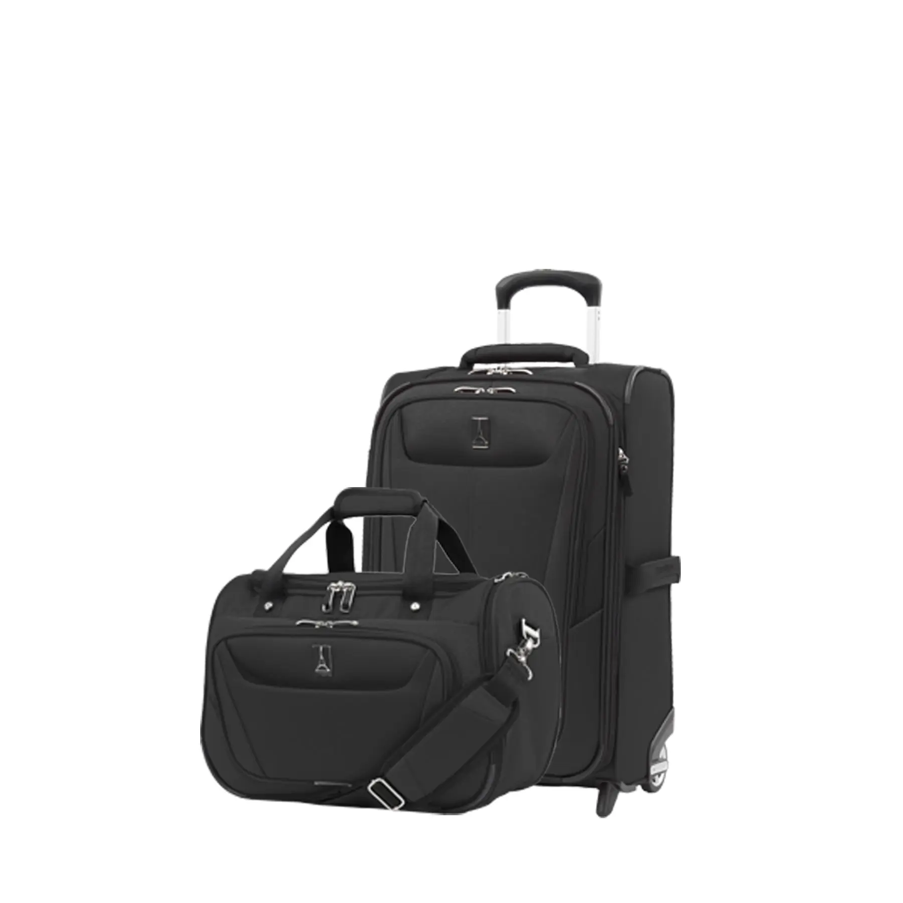 Travelpro Maxlite 5 Softside Expandable Upright 2 Wheel Luggage/Soft Underseat Tote, 2-Piece Set (22-Inch/Tote)
