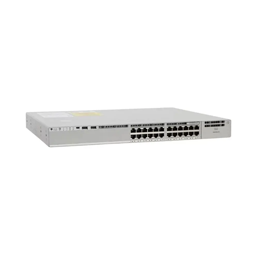 Cisco C9200-24P-E Catalyst 9200 24-Port PoE+ Ethernet Switch, Network Essentials Switching Solution