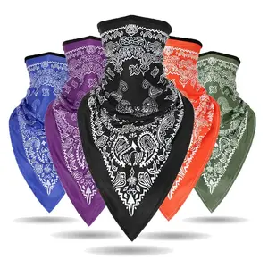 Cycling Headwear Breathable Neck Cover Scarf Balaclava Windproof Dust Outdoor Bandana Motorcycle Bike Ski Sports Wrap Protective Gear Quick-drying Polyester One Size Fits All