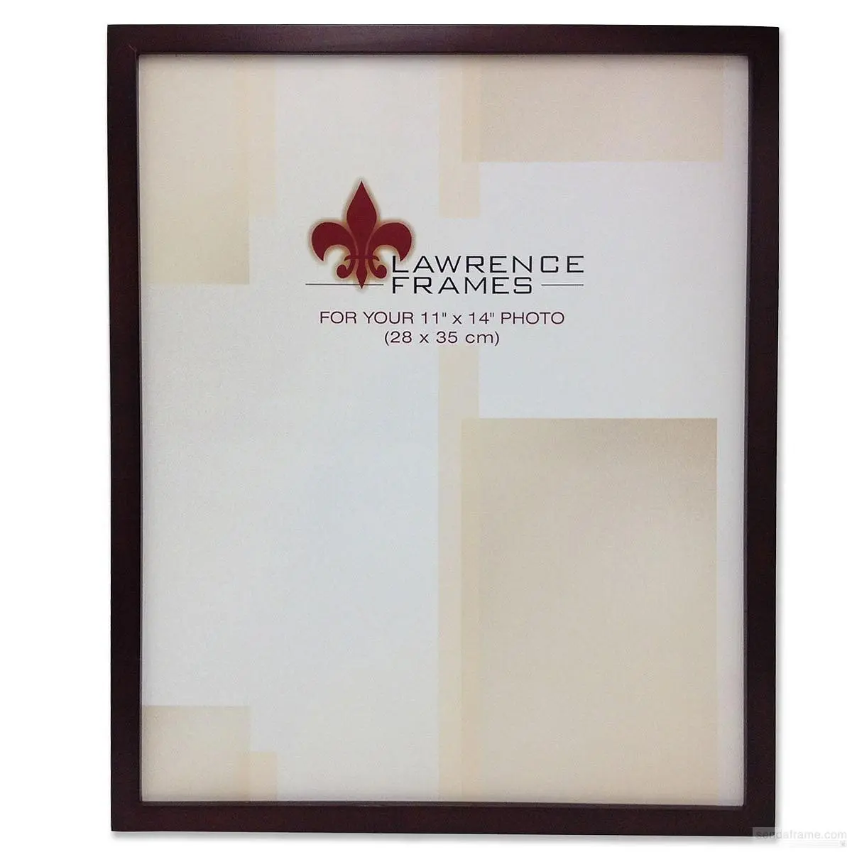 Lawrence Frames 11 x 14 Espresso Wood Frame